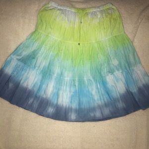 Tie dye skirt